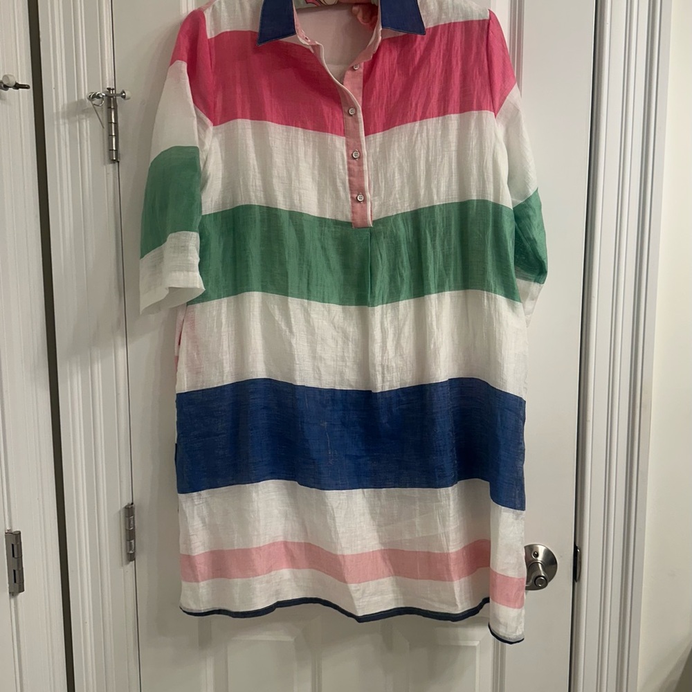 Vilagallo Multicolor Striped Garment, Never worn, $100.00